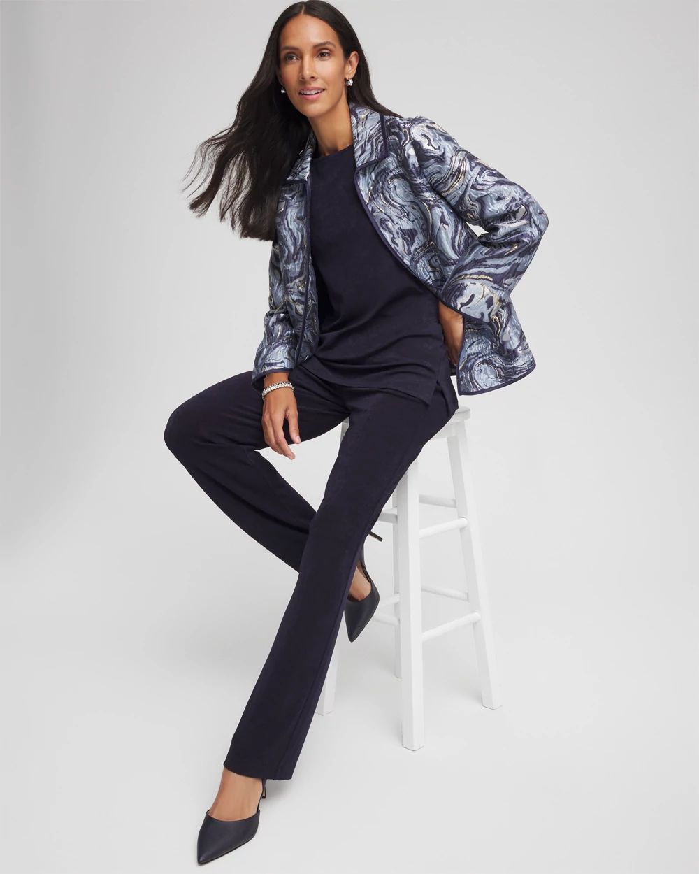 Travelers™ Jacquard Swirl Jacket | Chico's